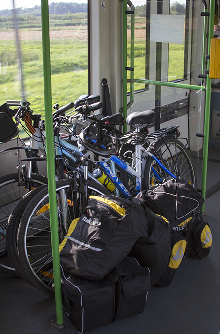 Перевозка велосипеда в поезде