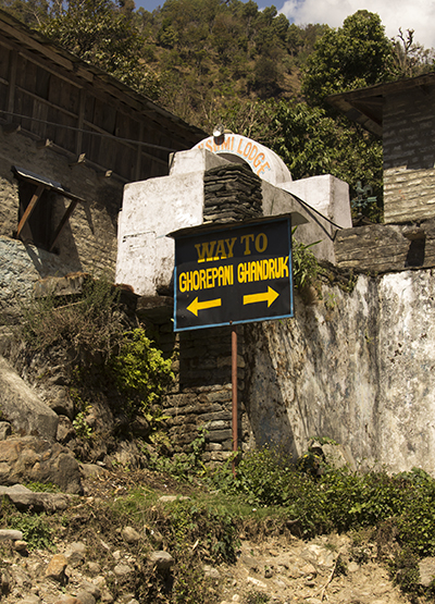 Непал Пун хилл трек Ghorepani Poon hill trek